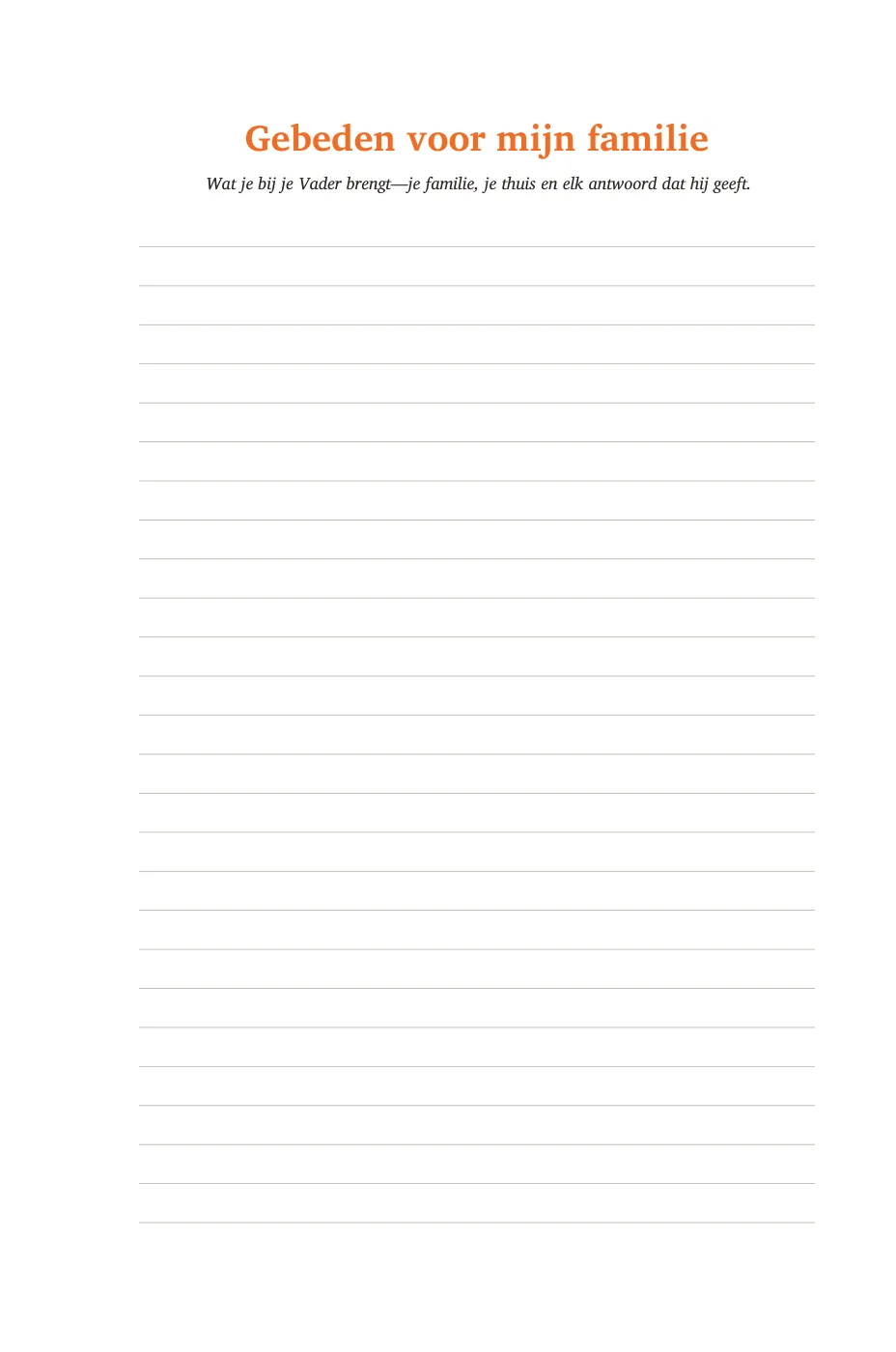 Gebeden voor mijn familie — sample page 14 of 56