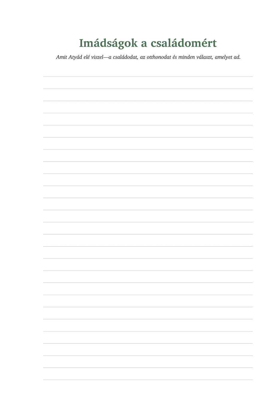 Imádságok a családomért — sample page 14 of 58