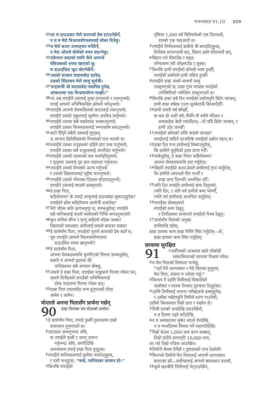 Psalms (cont.) — sample page 31 of 56