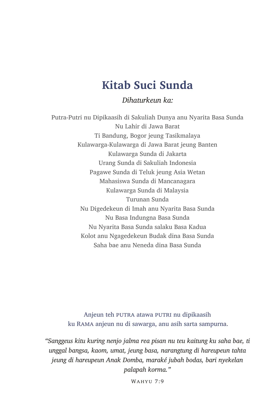 Kitab Suci Sunda — sample page 8 of 58