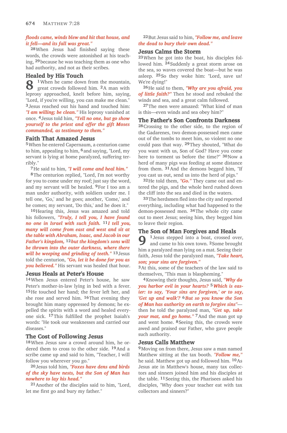 Matthew 5 (cont.) — sample page 38 of 56