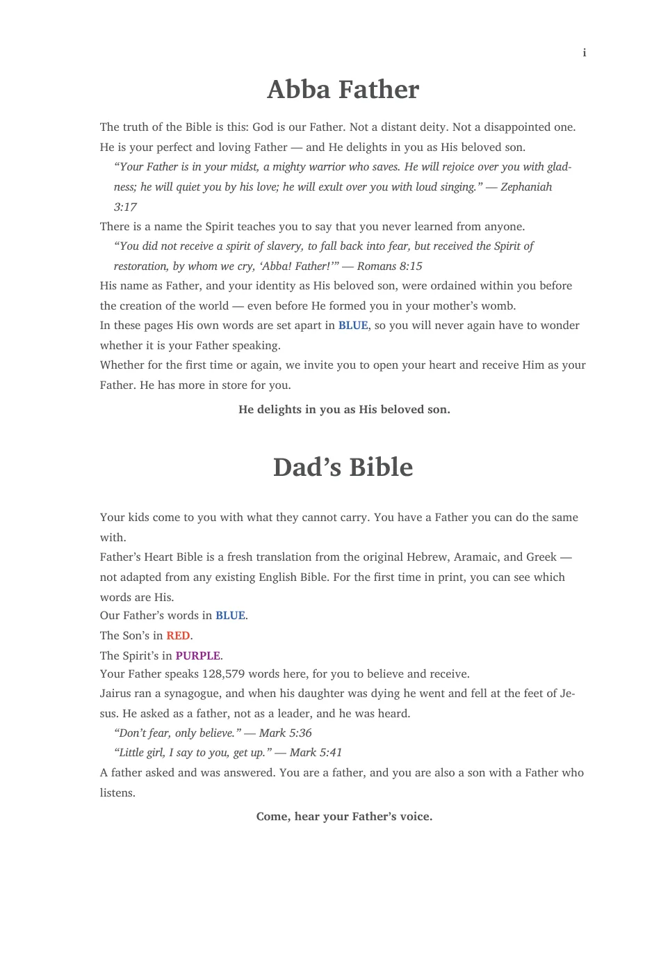 Abba Father — sample page 7 of 56