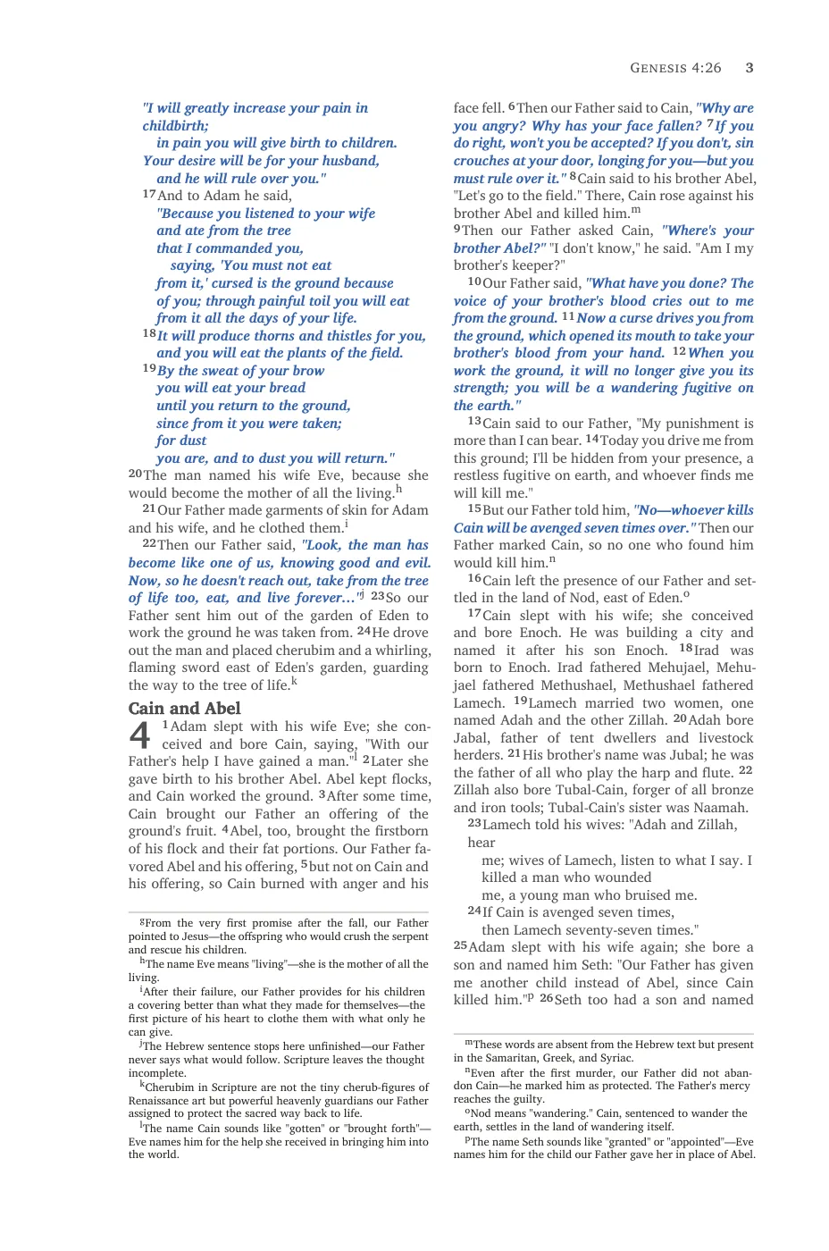 Genesis 1 (cont.) — sample page 15 of 56