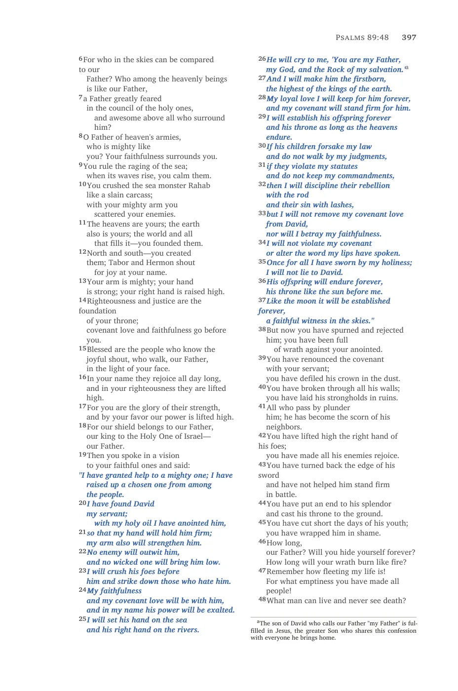 Psalms (cont.) — sample page 29 of 56