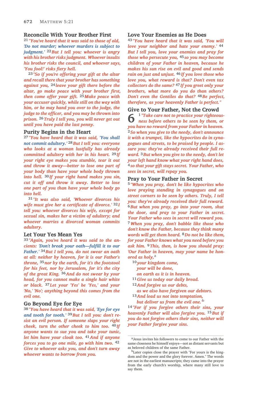 Matthew 5 (cont.) — sample page 36 of 56