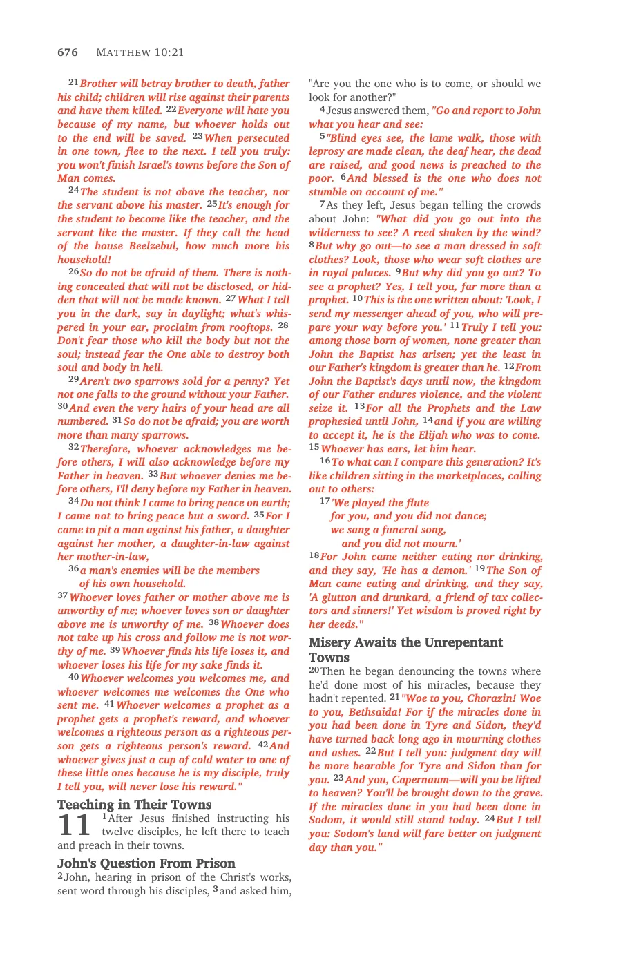 Matthew 5 (cont.) — sample page 40 of 56