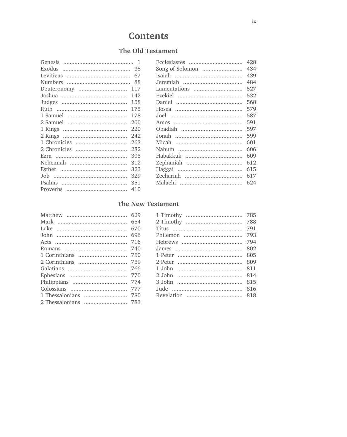 Contents — sample page 11 of 56