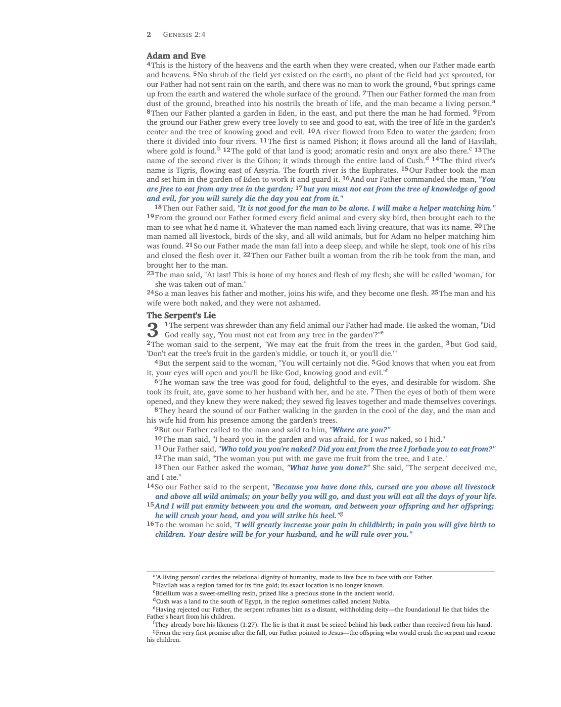 Genesis 1 (cont.) — sample page 14 of 56