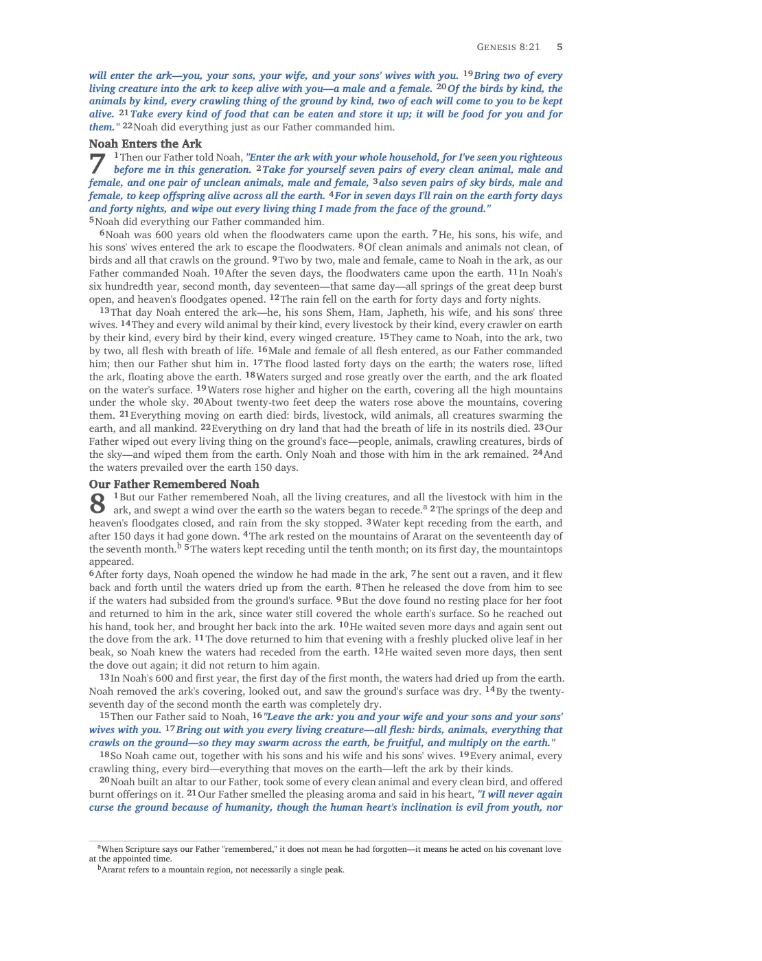 Genesis 1 (cont.) — sample page 17 of 56