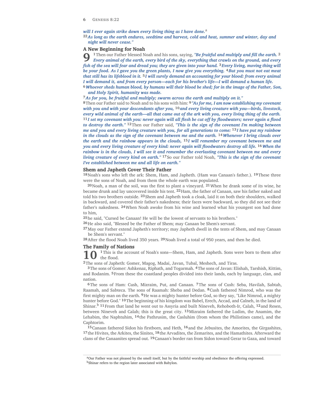 Genesis 1 (cont.) — sample page 18 of 56