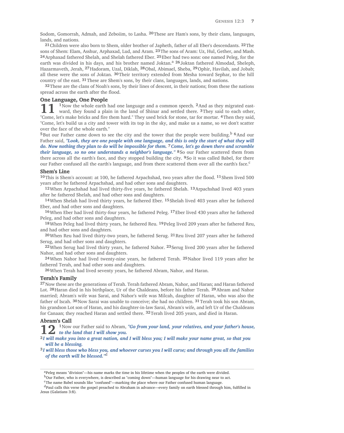 Genesis 1 (cont.) — sample page 19 of 56