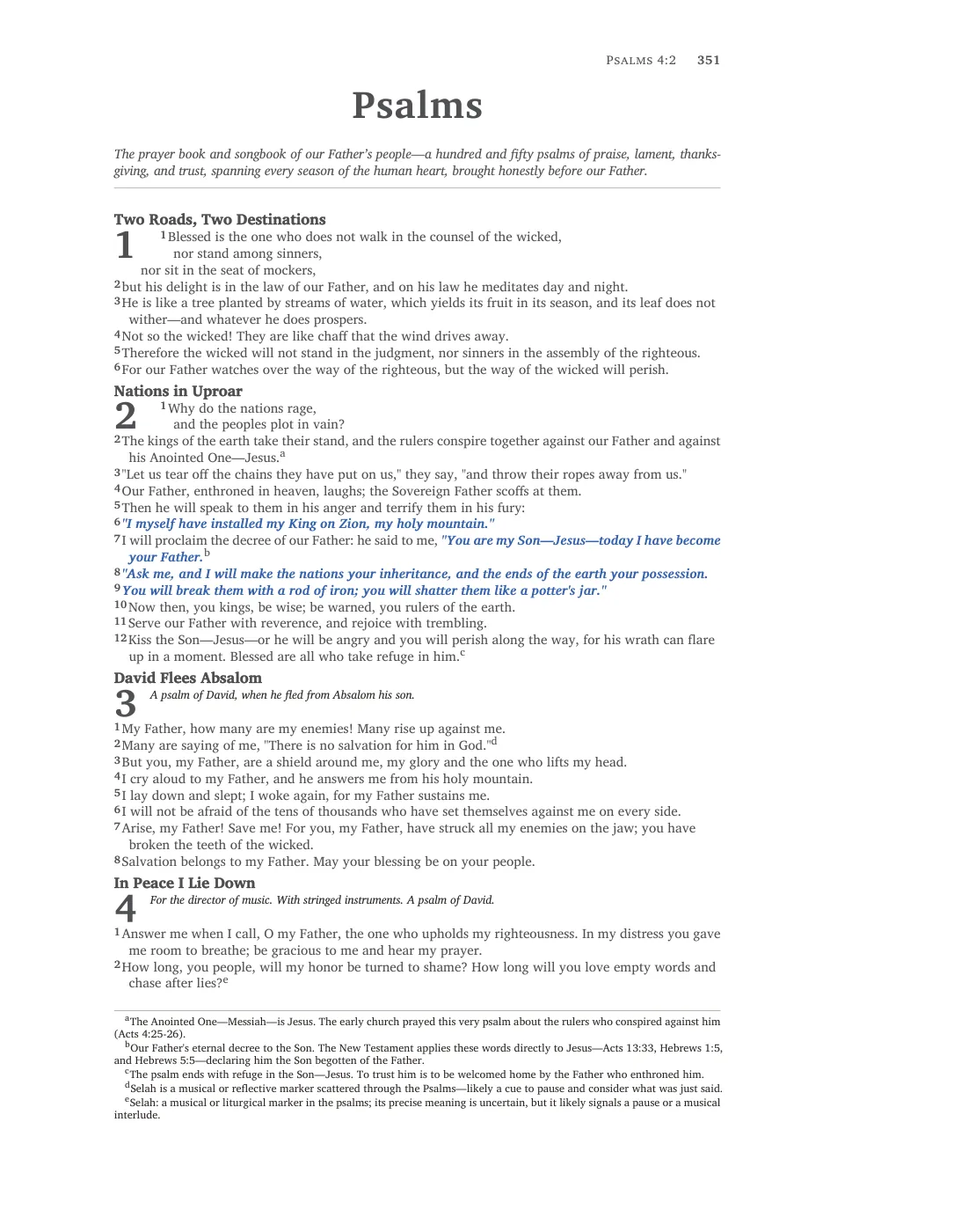 Psalms 1 — sample page 23 of 56
