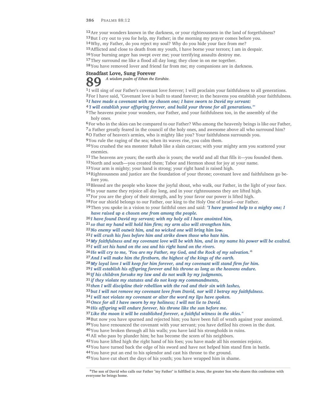 Psalms (cont.) — sample page 32 of 56