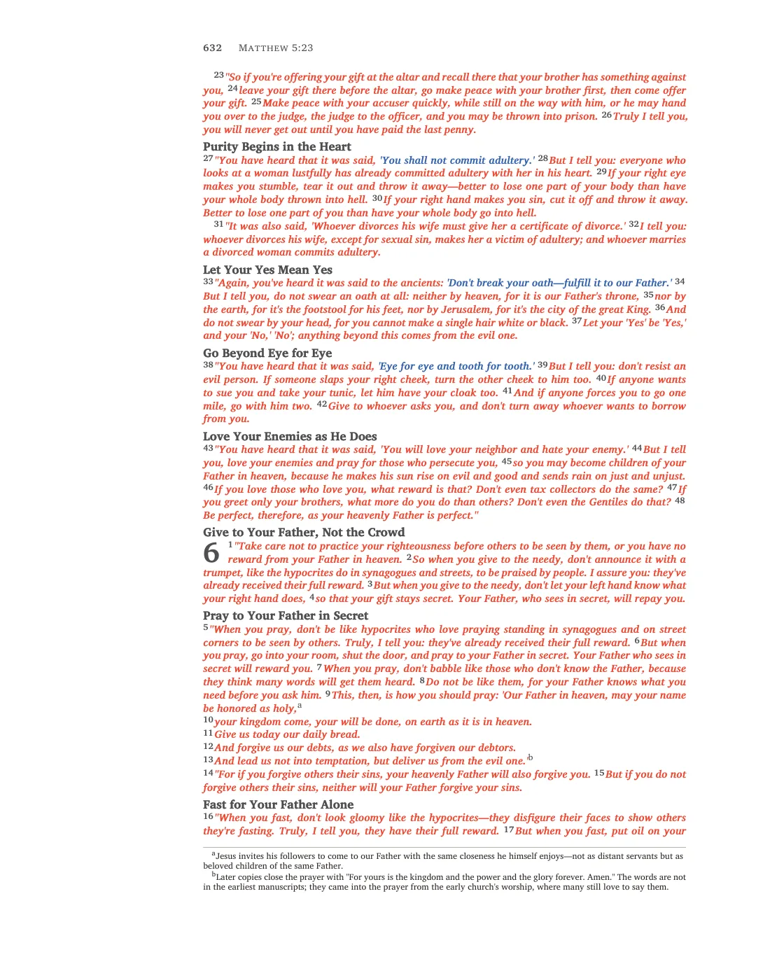 Matthew 5 (cont.) — sample page 36 of 56