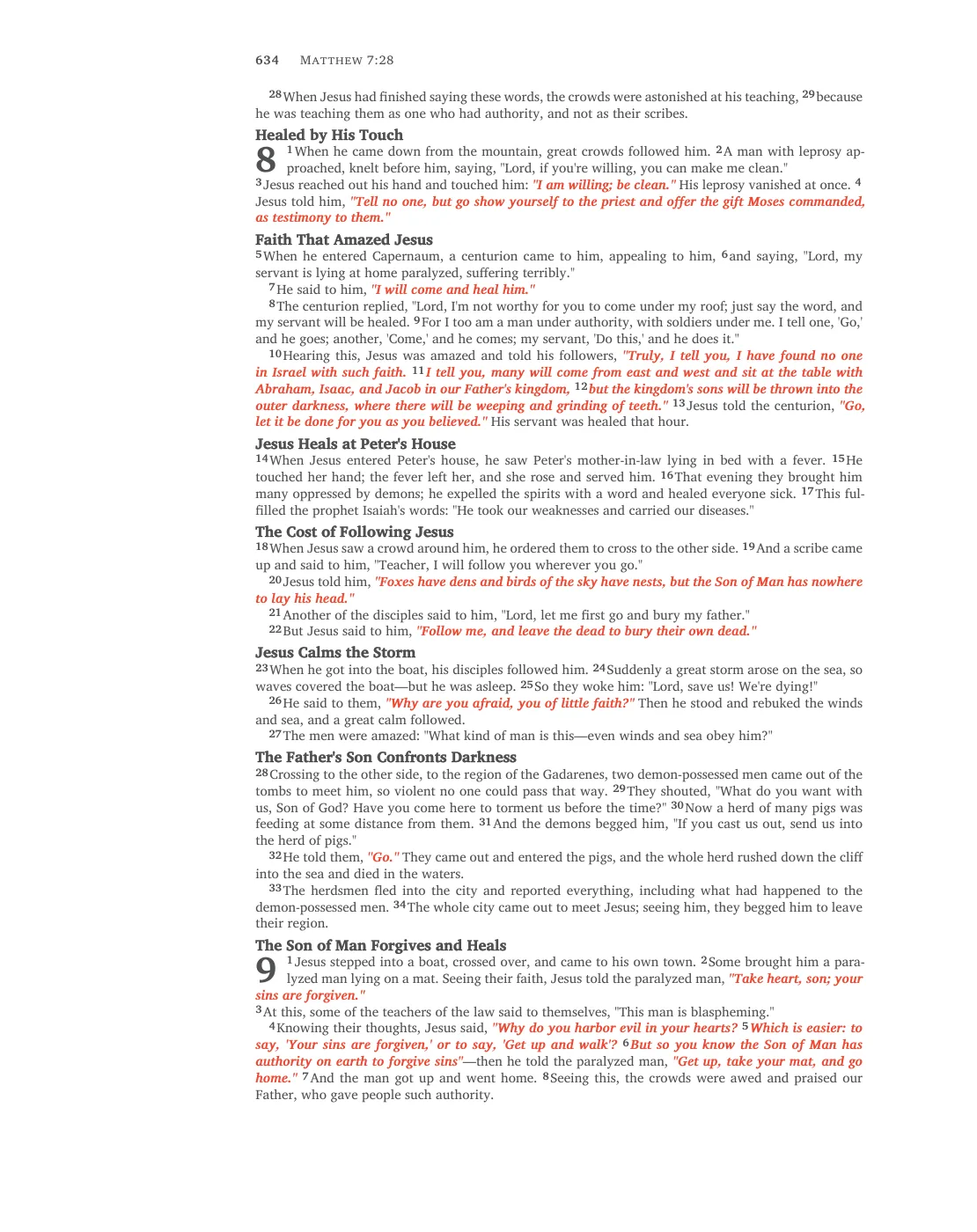 Matthew 5 (cont.) — sample page 38 of 56