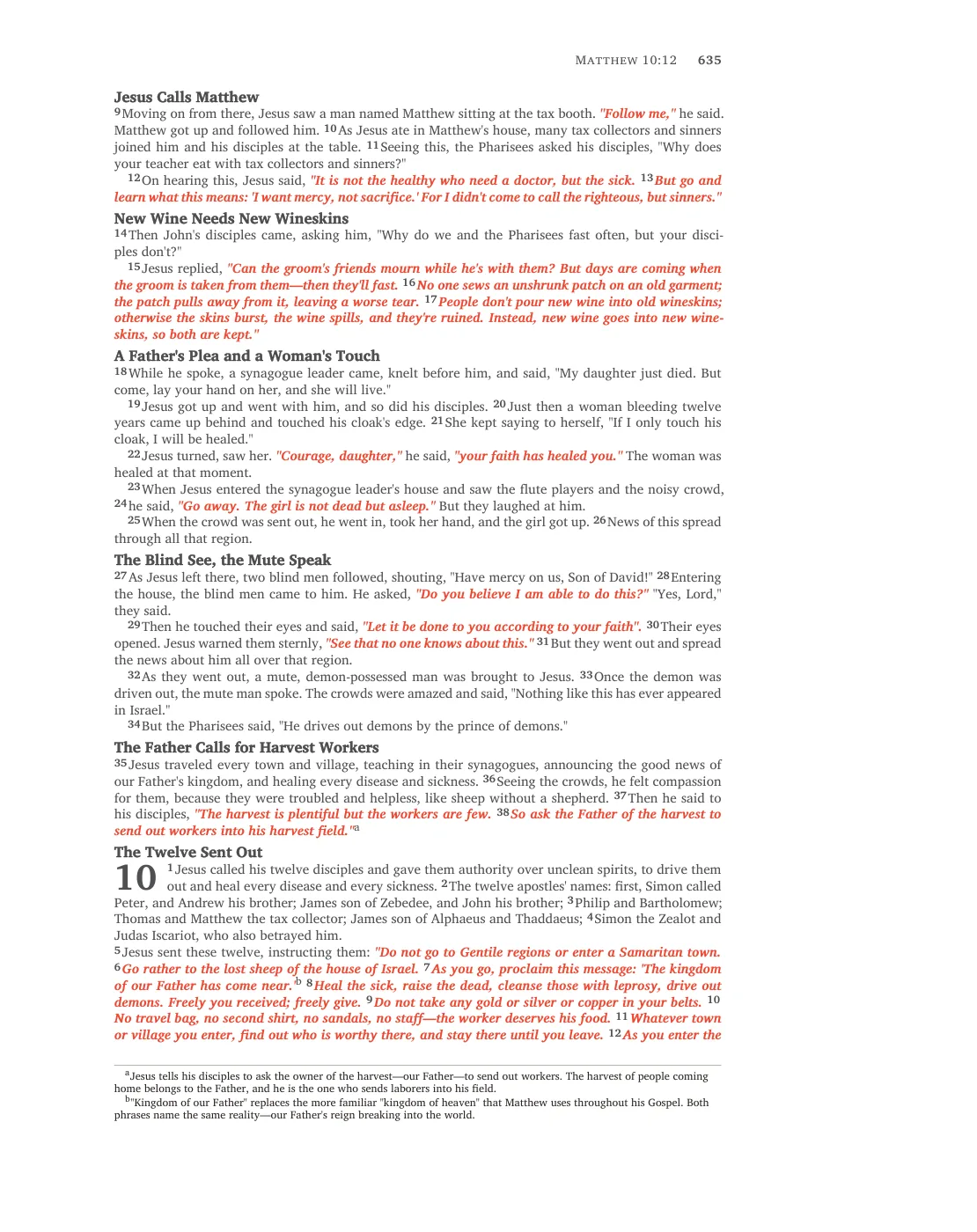 Matthew 5 (cont.) — sample page 39 of 56