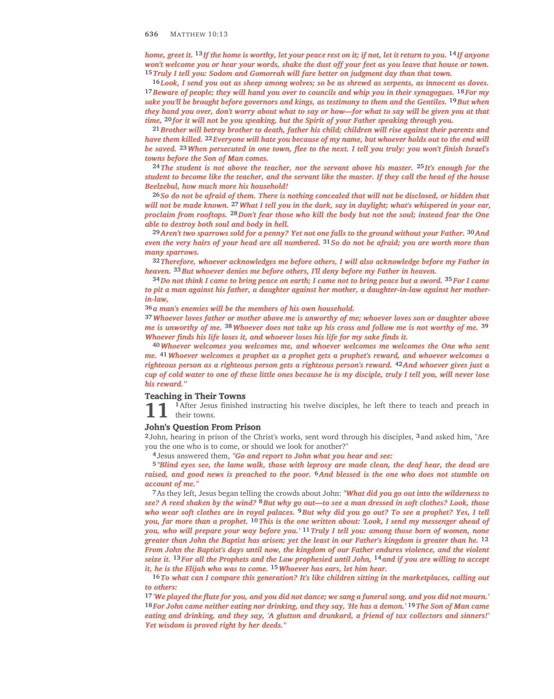 Matthew 5 (cont.) — sample page 40 of 56