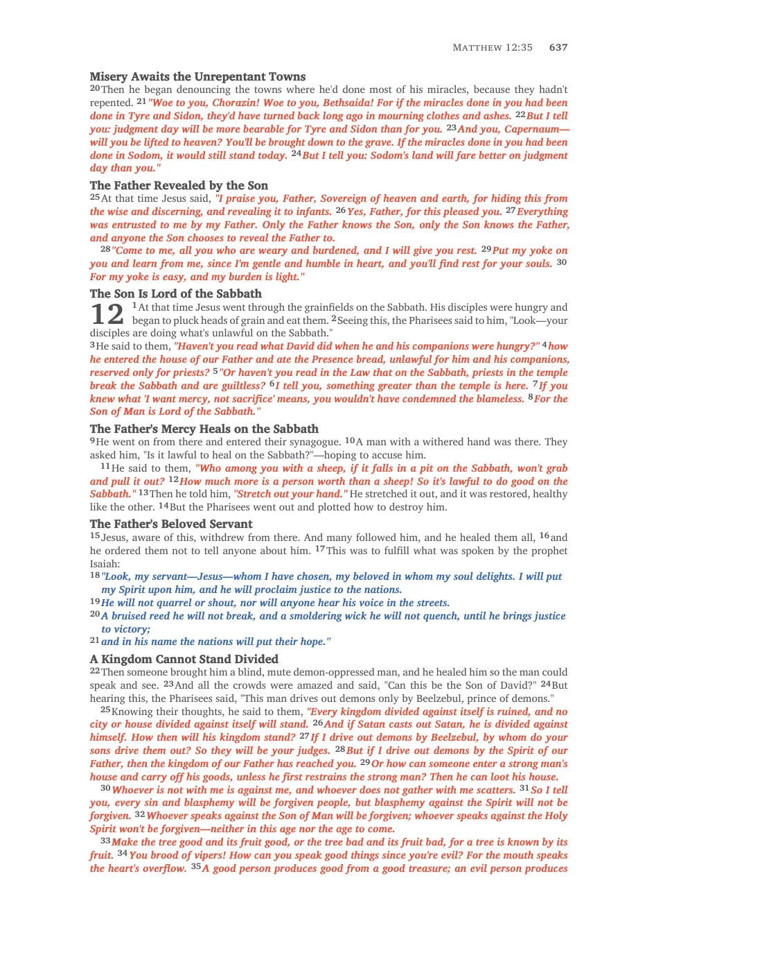 Matthew 5 (cont.) — sample page 41 of 56