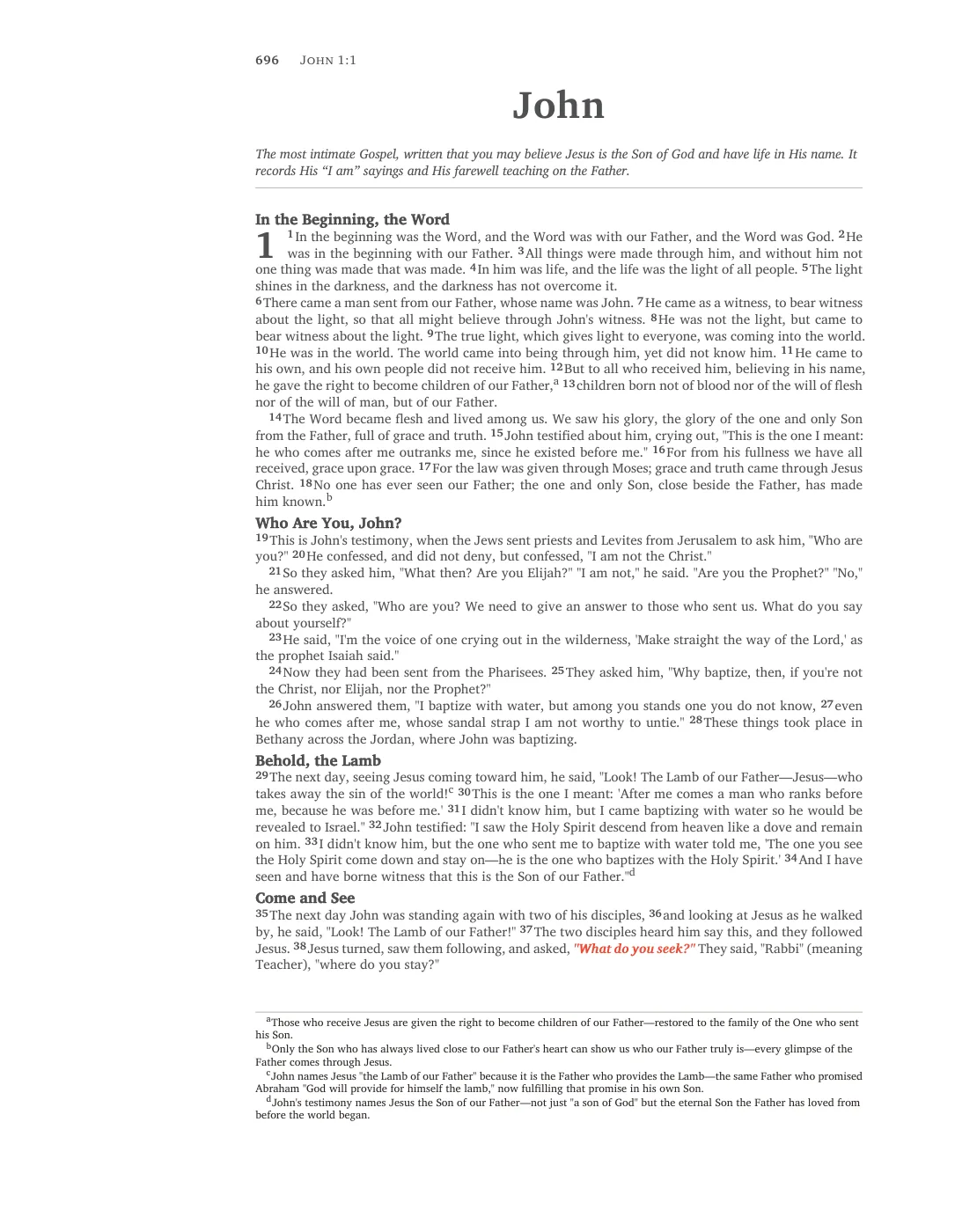 John 1 — sample page 42 of 56