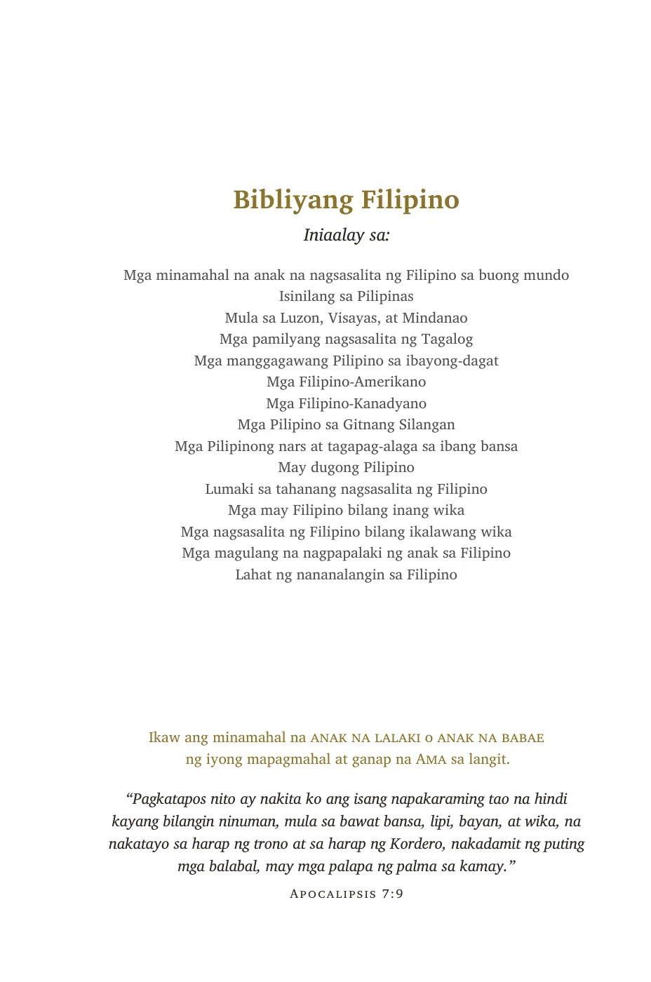 Bibliyang Filipino — sample page 8 of 58