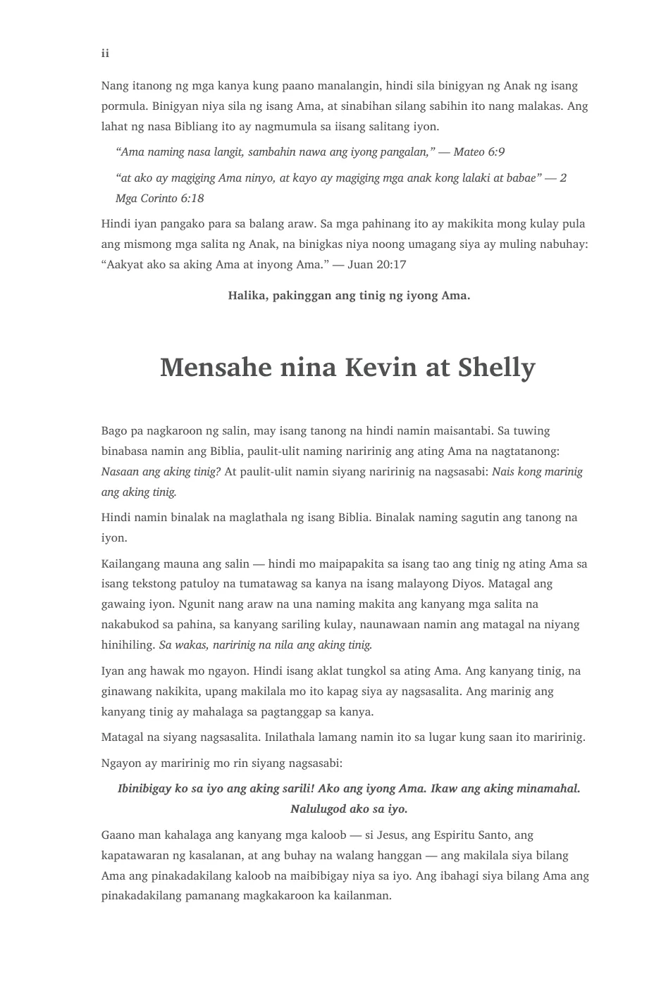 Mga Corinto 6:18 — sample page 10 of 58