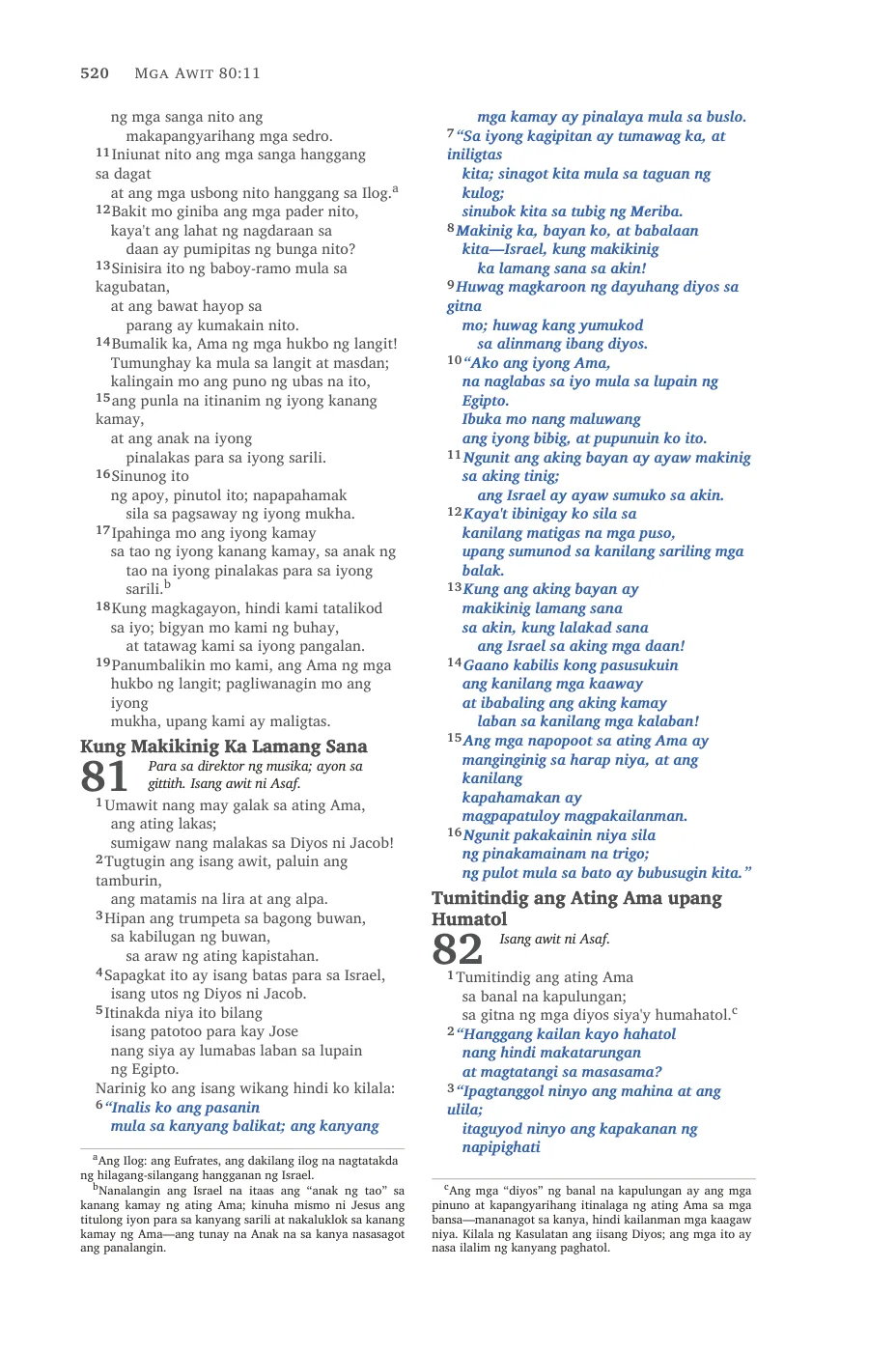 Psalms — sample page 28 of 58
