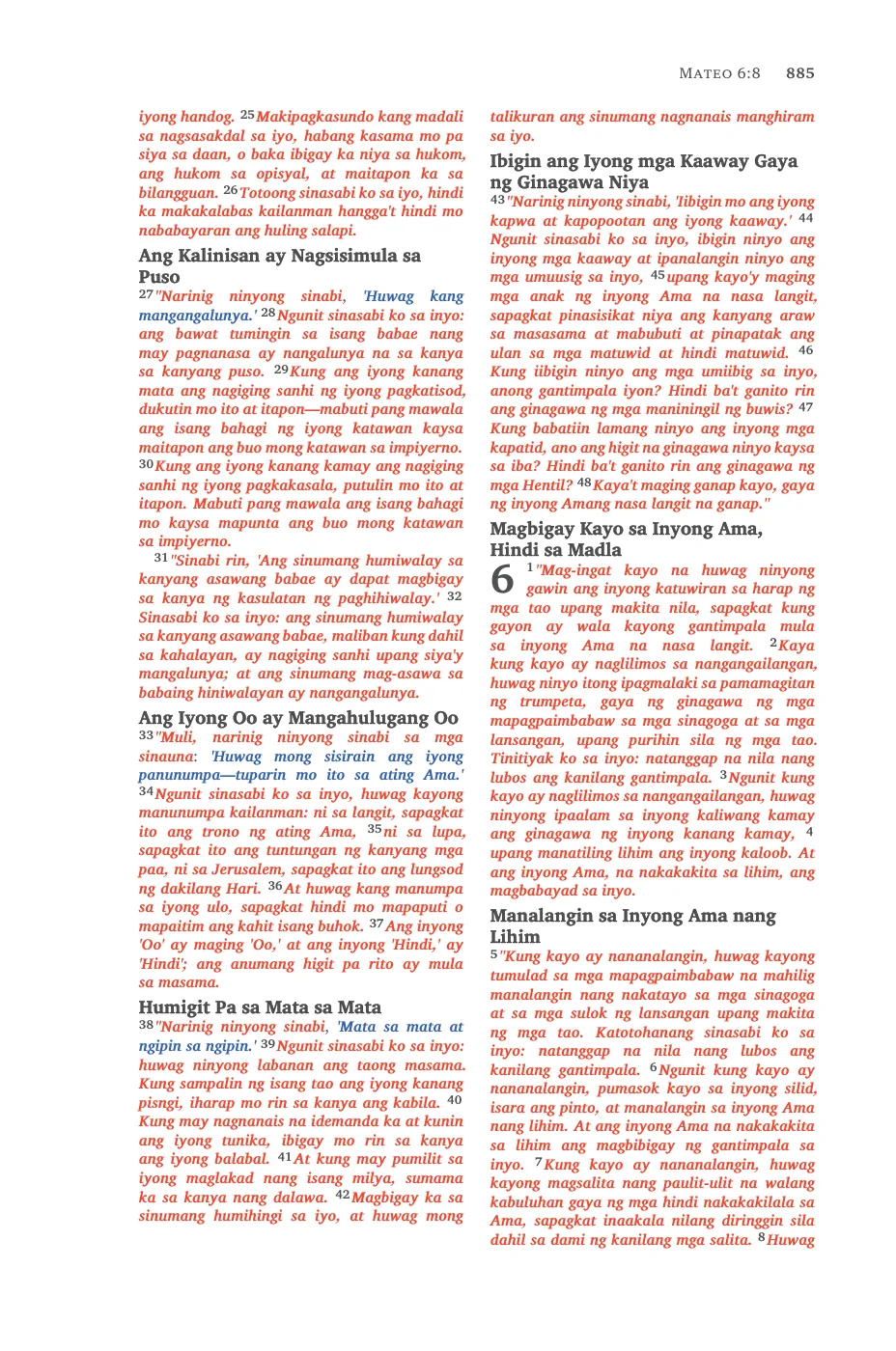 Matthew 5 (cont.) — sample page 37 of 58