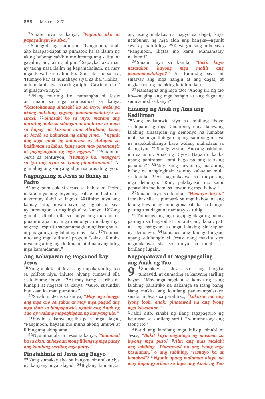 Matthew 5 (cont.) — sample page 40 of 58