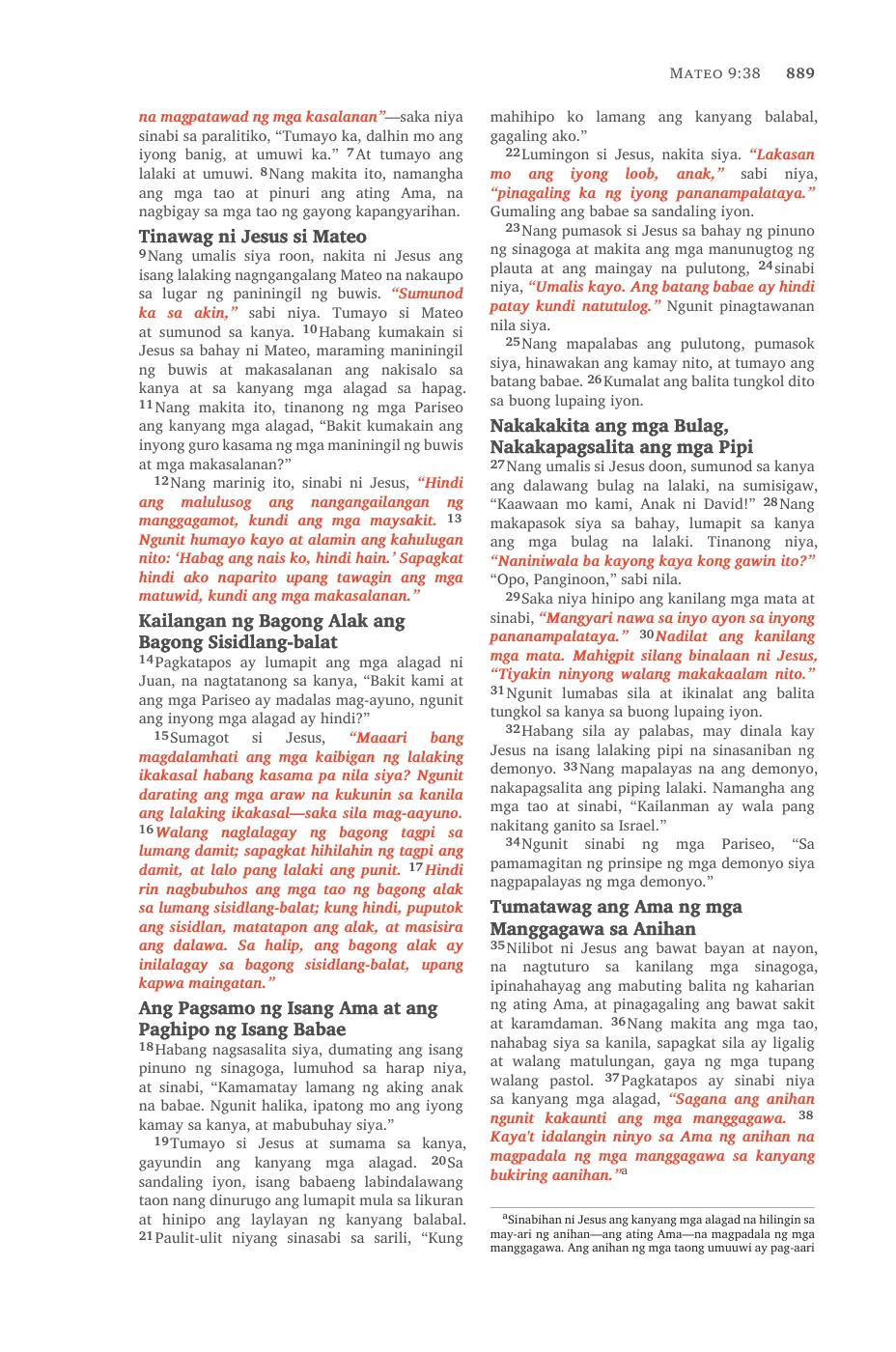 Matthew 5 (cont.) — sample page 41 of 58