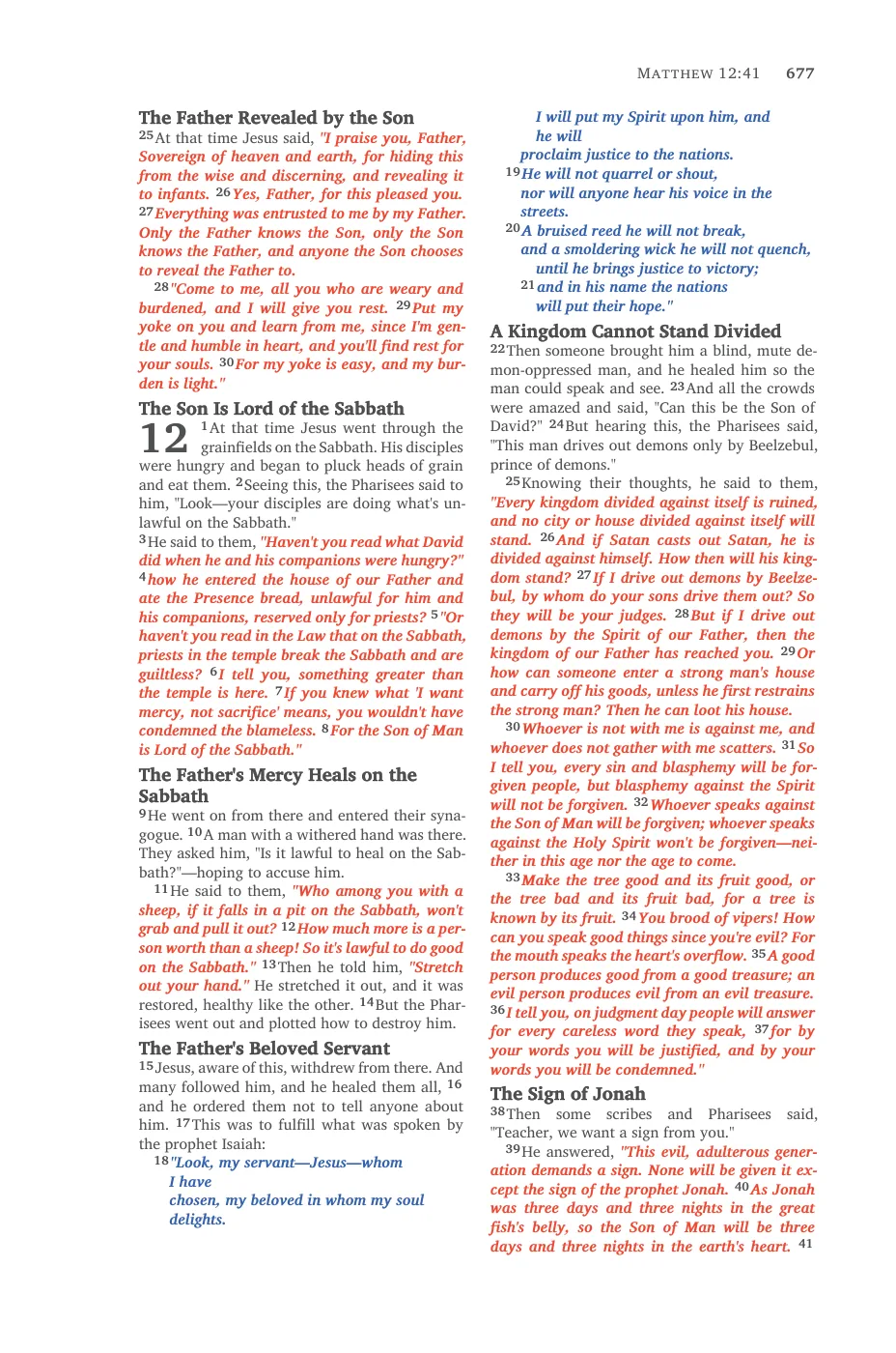 Matthew 5 (cont.) — sample page 41 of 56