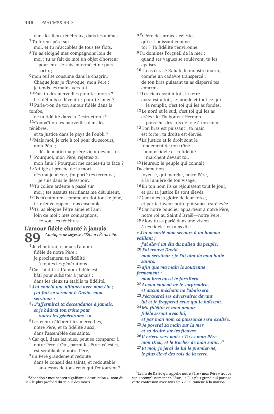 Psalms (cont.) — sample page 30 of 56