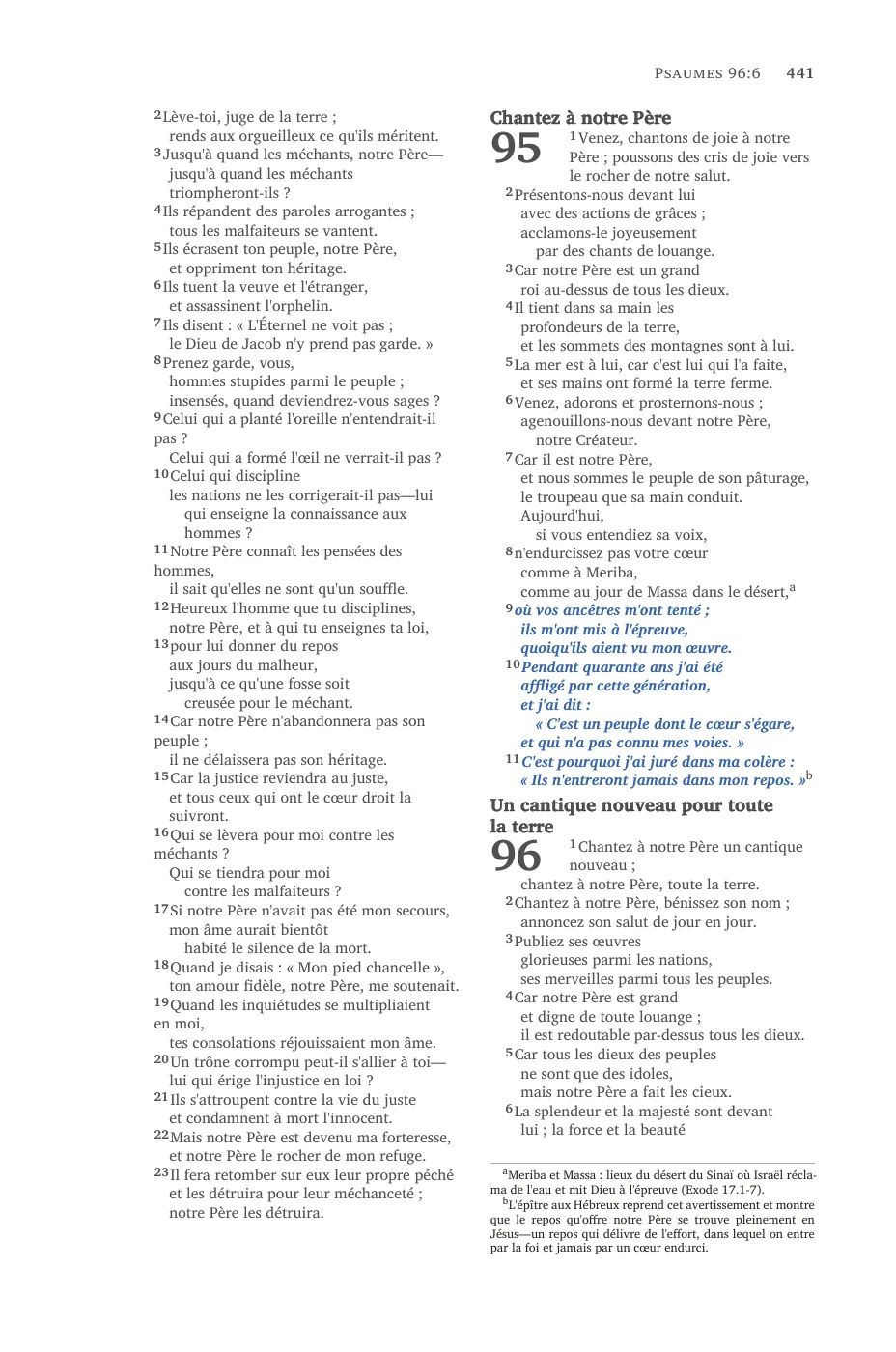 Psalms (cont.) — sample page 33 of 56