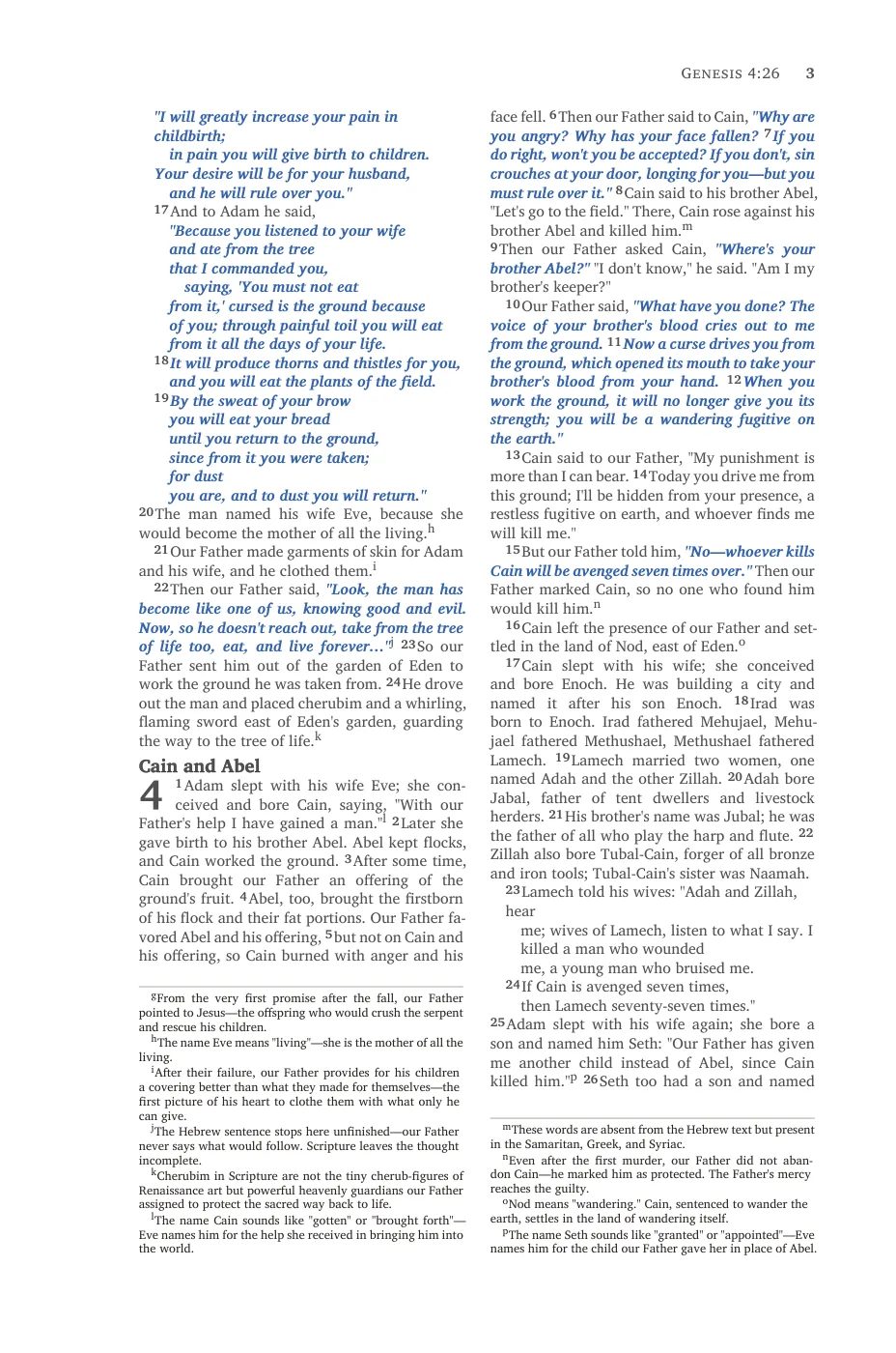 Genesis 1 (cont.) — sample page 15 of 56