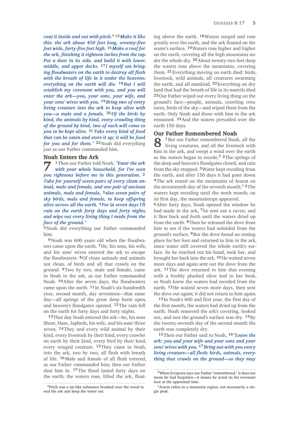 Genesis 1 (cont.) — sample page 17 of 56