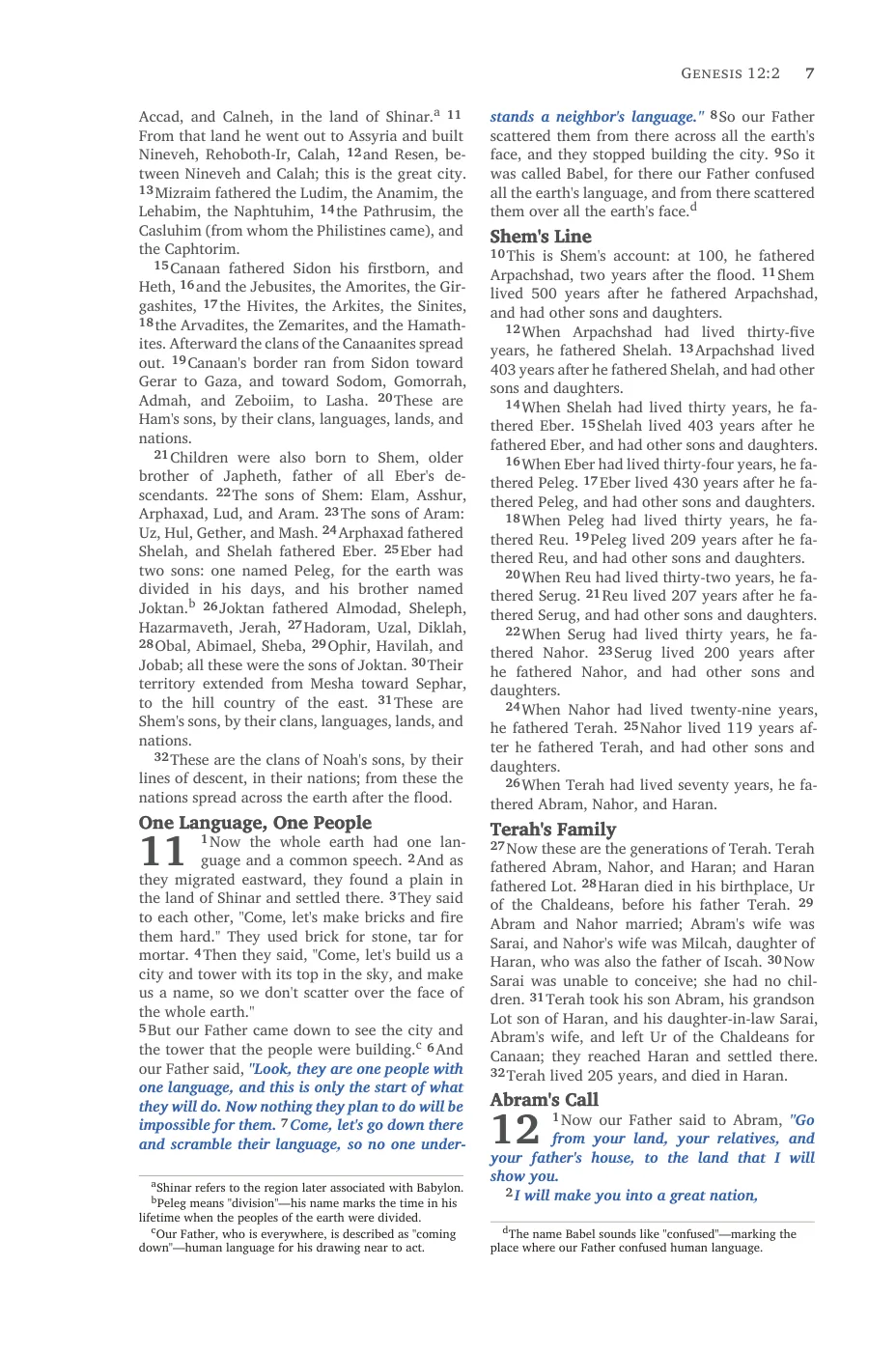 Genesis 1 (cont.) — sample page 19 of 56