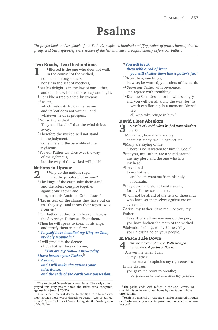 Psalms 1 — sample page 23 of 56