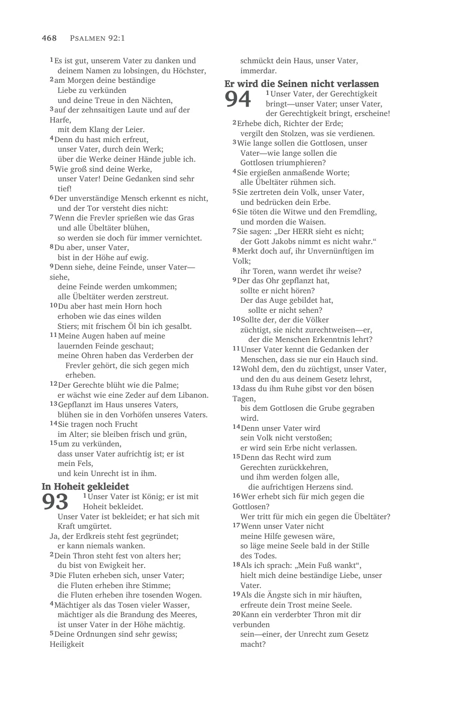 Psalms (cont.) — sample page 34 of 58