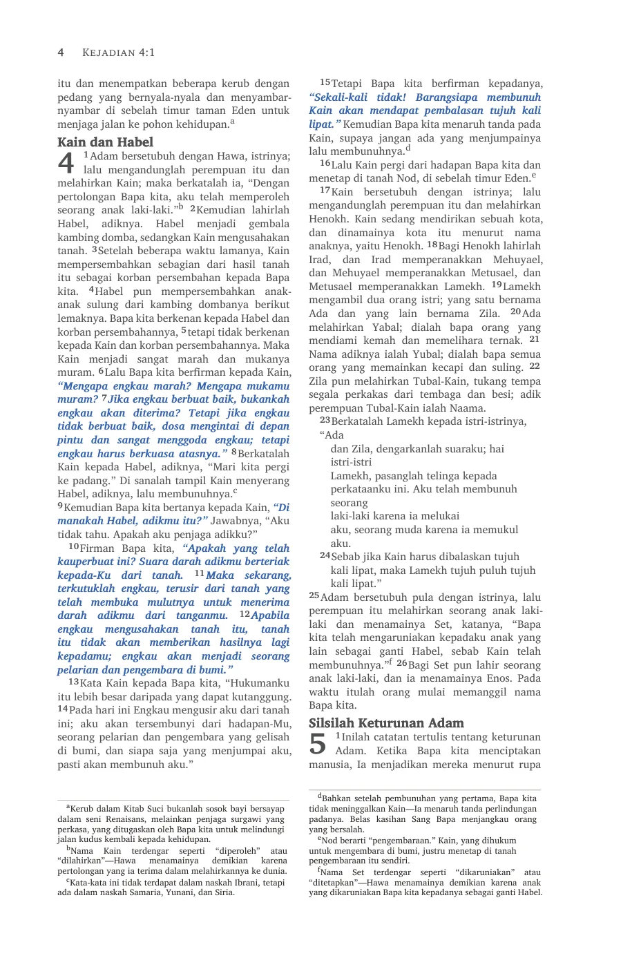 Genesis 1 (cont.) — sample page 18 of 58