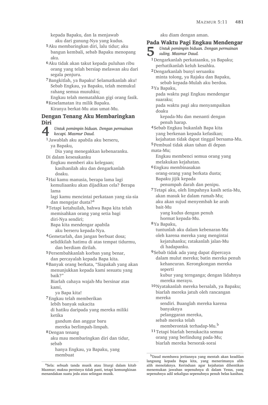 Psalms 1 (cont.) — sample page 25 of 58