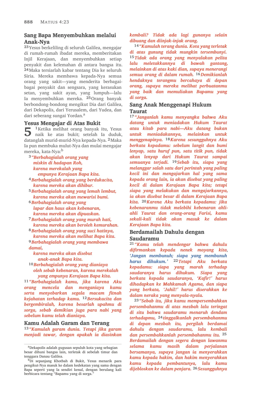 Matthew 5 — sample page 34 of 58