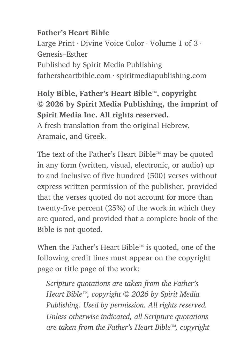 Copyright — sample page 2 of 60