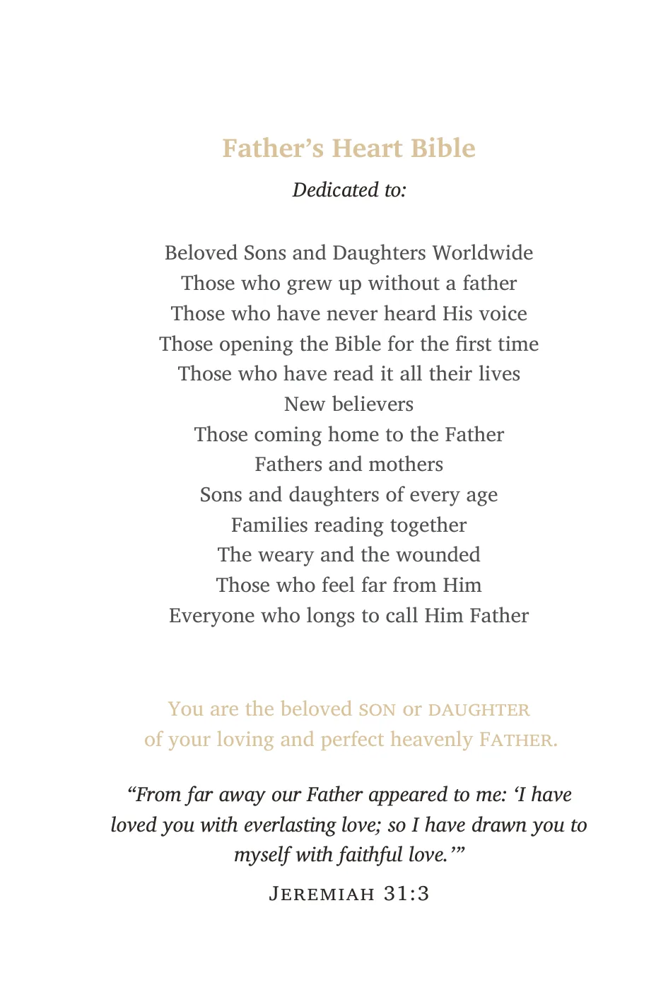Dedication — sample page 4 of 60