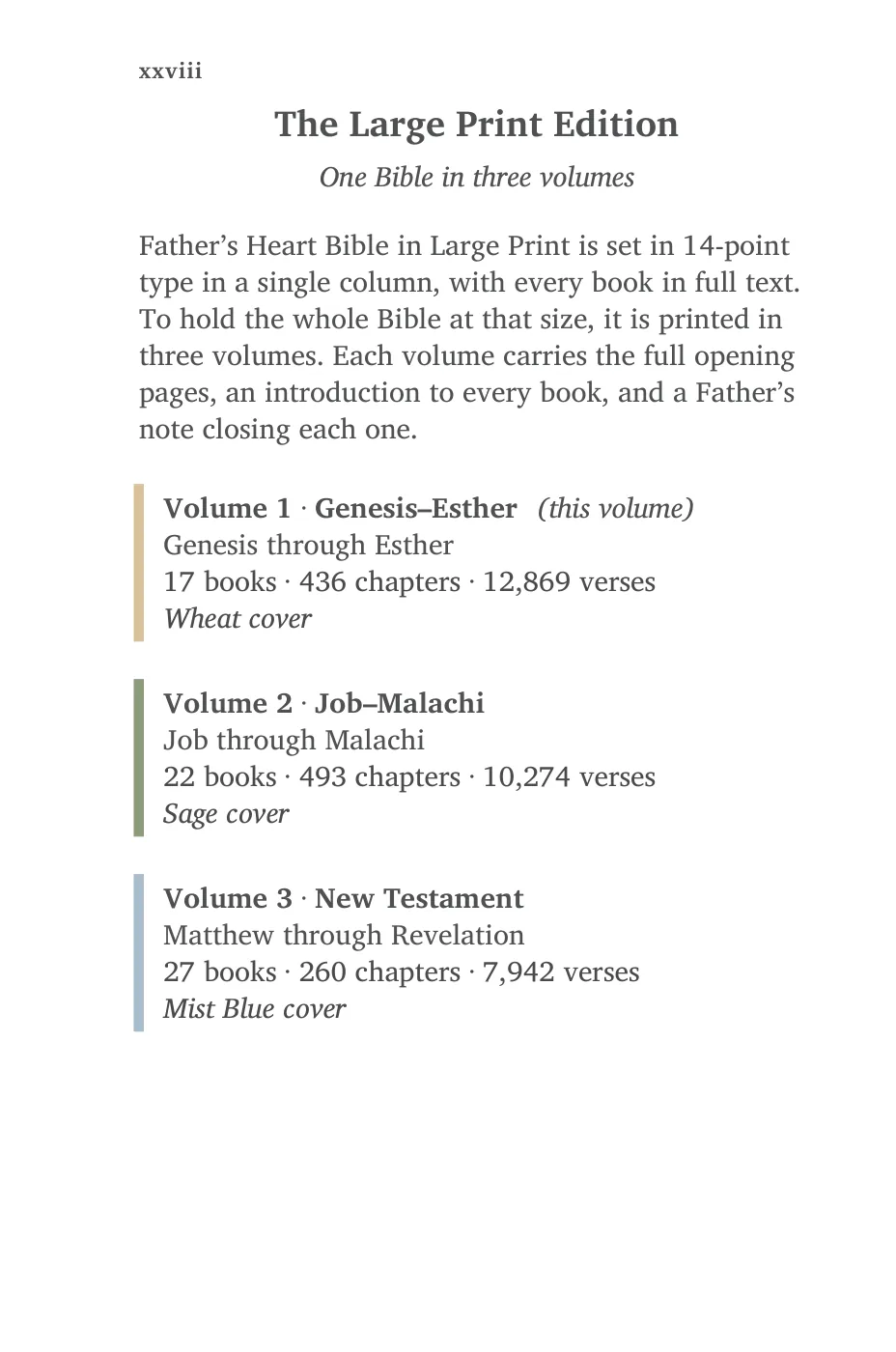 The Large Print Edition — sample page 8 of 60
