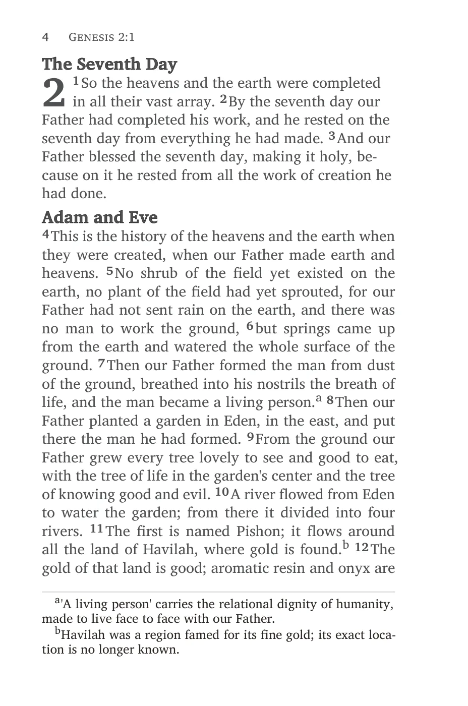 Genesis 1 (cont.) — sample page 14 of 60