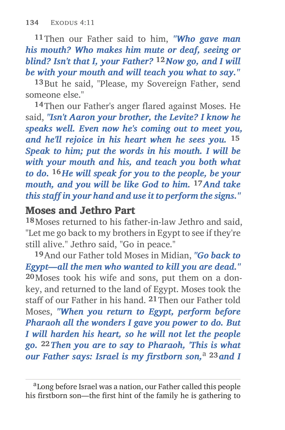 Exodus 3 (cont.) — sample page 24 of 60