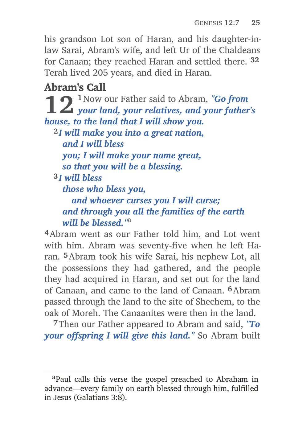 Genesis 12 — sample page 35 of 60