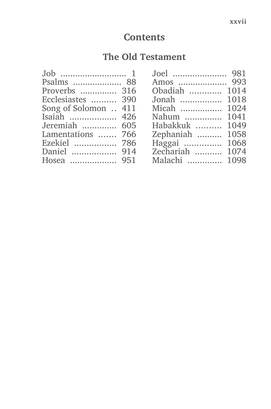 Contents — sample page 7 of 60