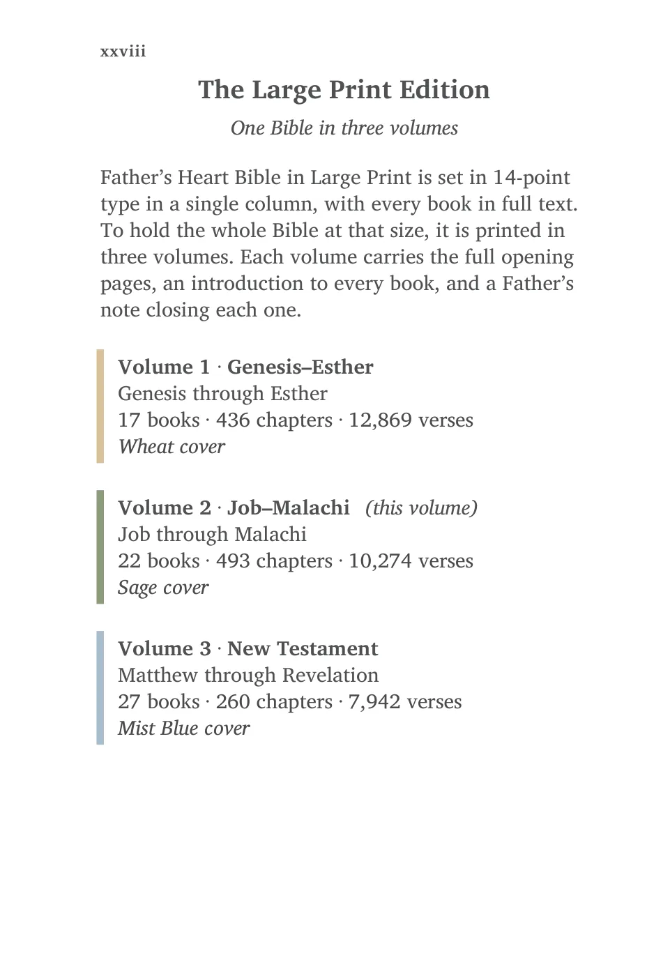 The Large Print Edition — sample page 8 of 60