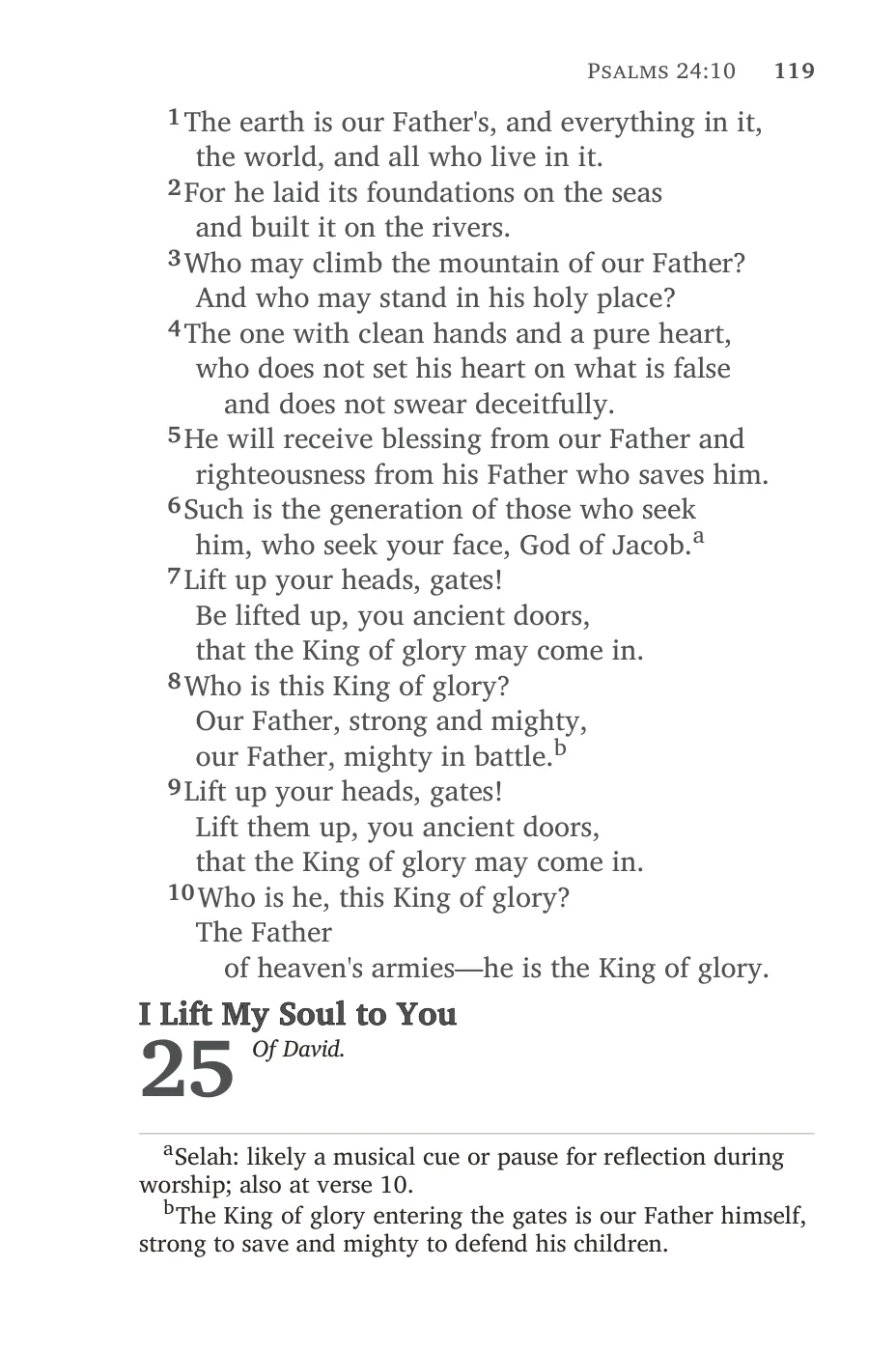 Psalm 23 (cont.) — sample page 23 of 60