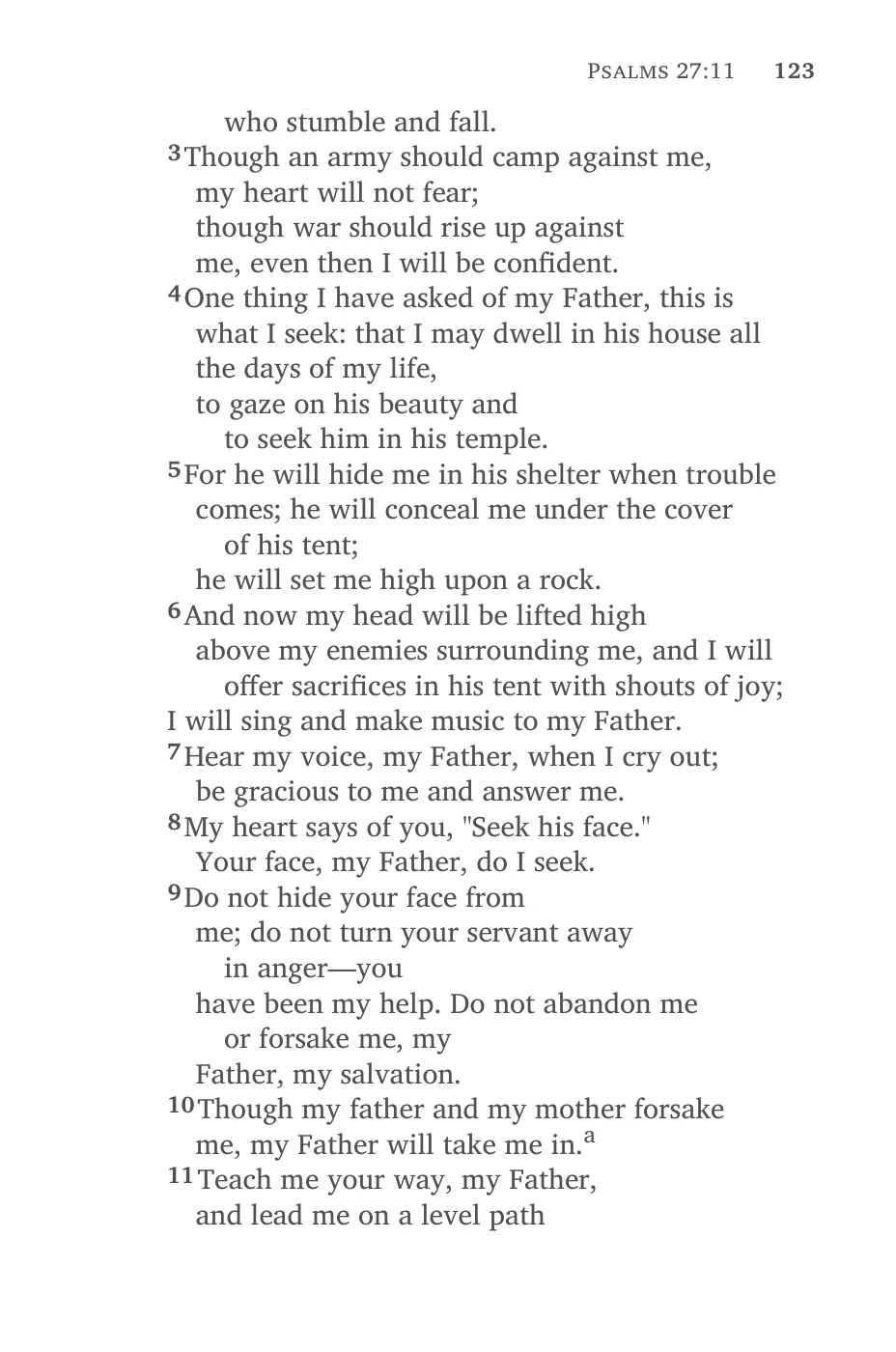 Psalm 23 (cont.) — sample page 27 of 60